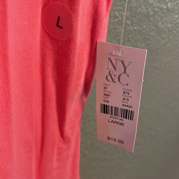 New York & Company Lace overlay Button down top - New with tags - Picture 7 of 7